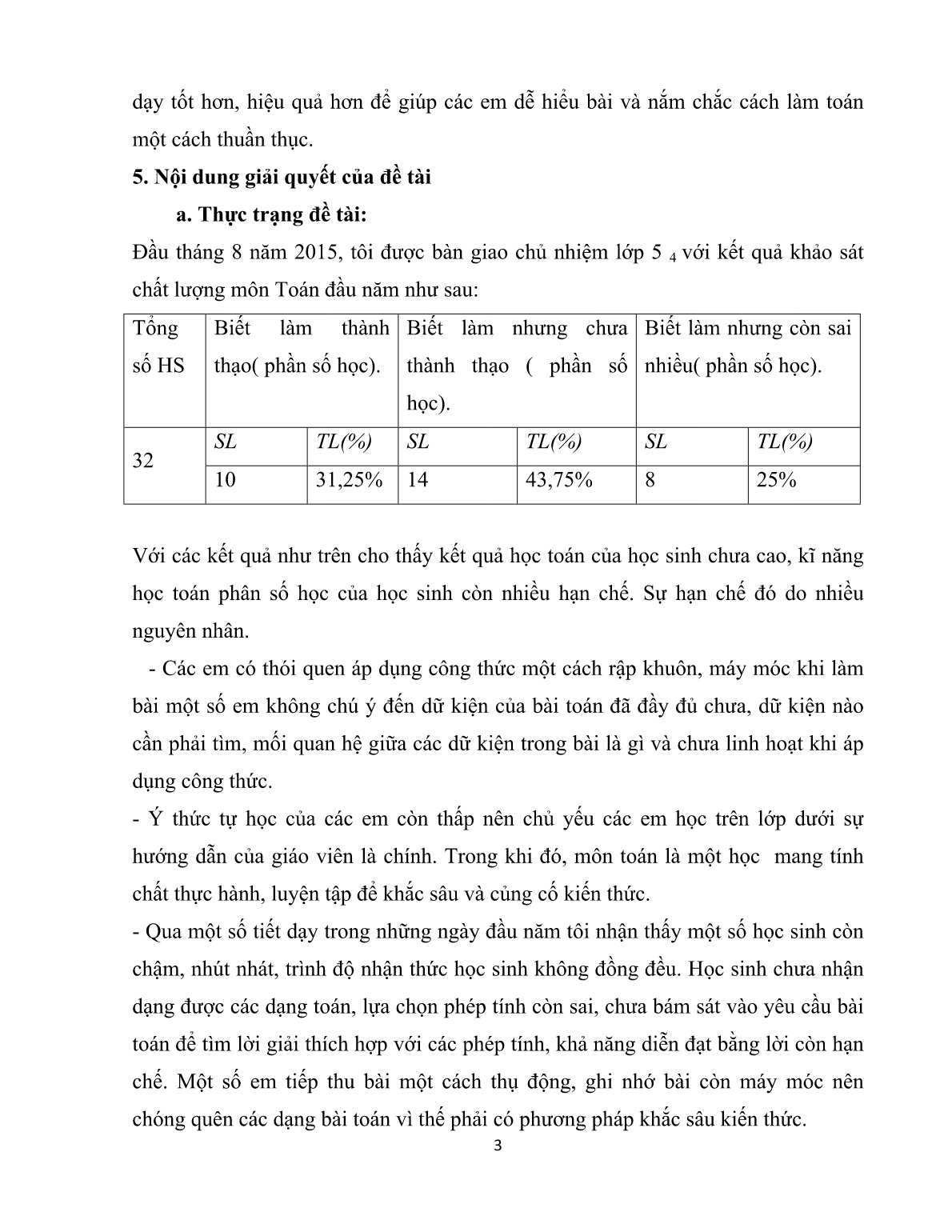 Sáng kiến kinh nghiệm Biện pháp giúp học sinh Lớp Năm hạn chế sai sót khi làm toán (Phần số học) trang 3 Sáng kiến kinh nghiệm Biện pháp giúp học sinh Lớp Năm hạn chế sai sót khi làm toán (Phần số học) trang 3