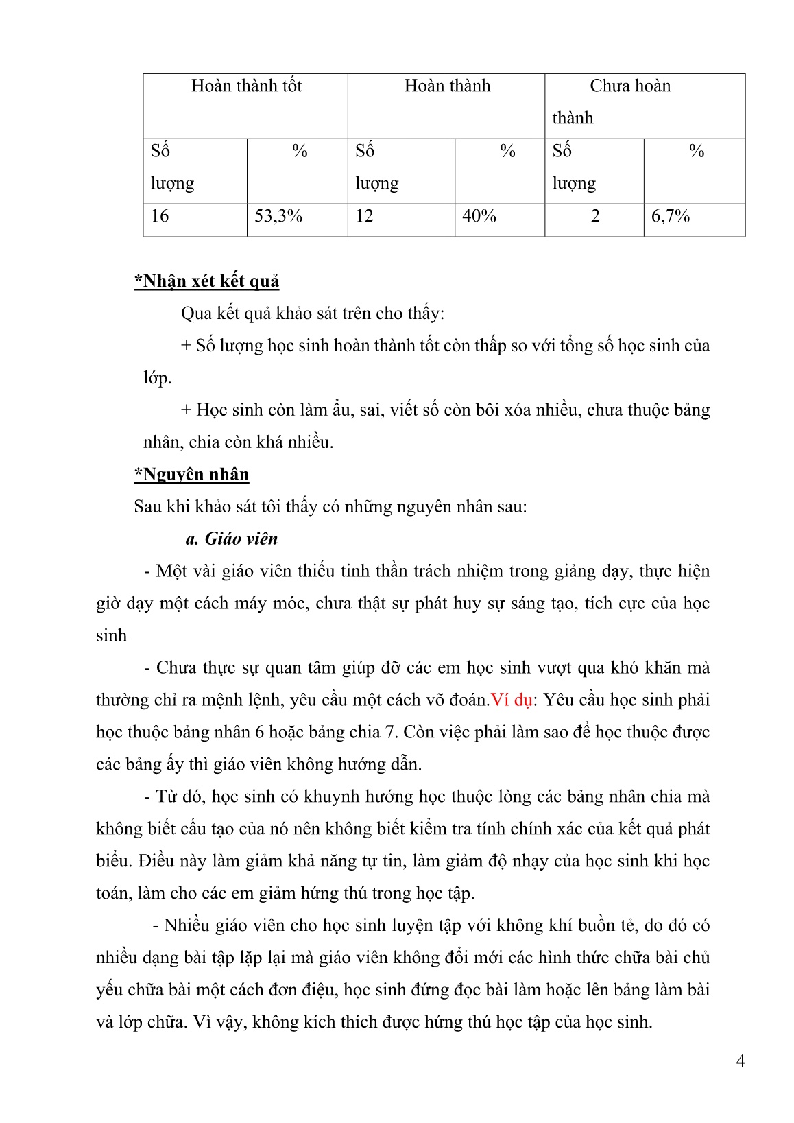 Sáng kiến kinh nghiệm Một số biện pháp giúp học sinh học tốt bảng nhân, bảng chia ở Lớp 3 trang 4 Sáng kiến kinh nghiệm Một số biện pháp giúp học sinh học tốt bảng nhân, bảng chia ở Lớp 3 trang 4