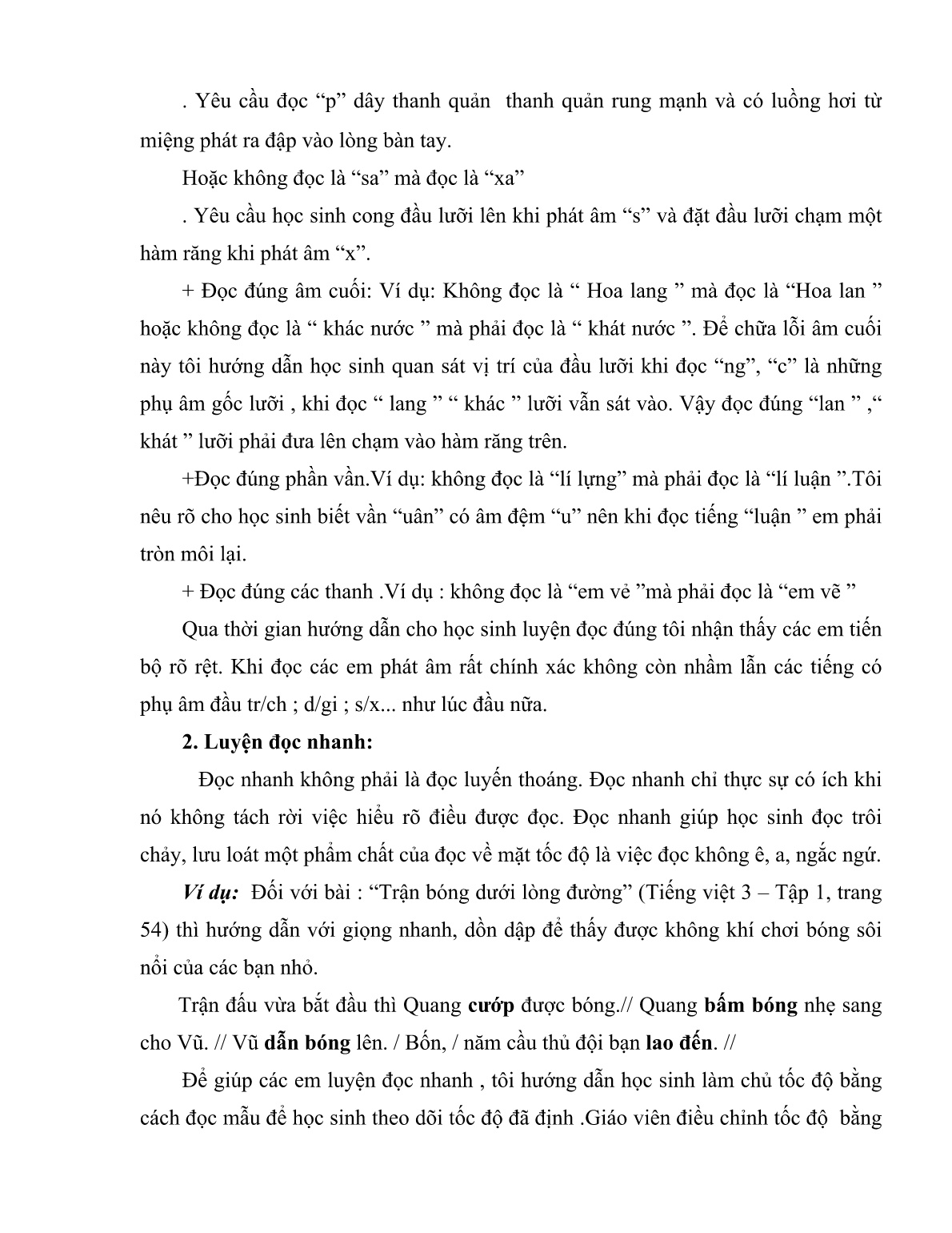 Sáng kiến kinh nghiệm Một số biện pháp giúp học sinh học tốt phân môn Tập đọc Lớp 3 trang 9 Sáng kiến kinh nghiệm Một số biện pháp giúp học sinh học tốt phân môn Tập đọc Lớp 3 trang 9