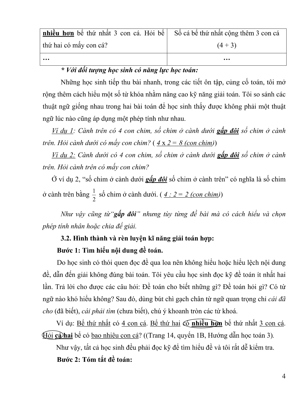 Sáng kiến kinh nghiệm Các giải pháp giúp học sinh Lớp 3 trường Tiểu học Bình Trinh Đông giải toán hiệu quả trang 4 Sáng kiến kinh nghiệm Các giải pháp giúp học sinh Lớp 3 trường Tiểu học Bình Trinh Đông giải toán hiệu quả trang 4
