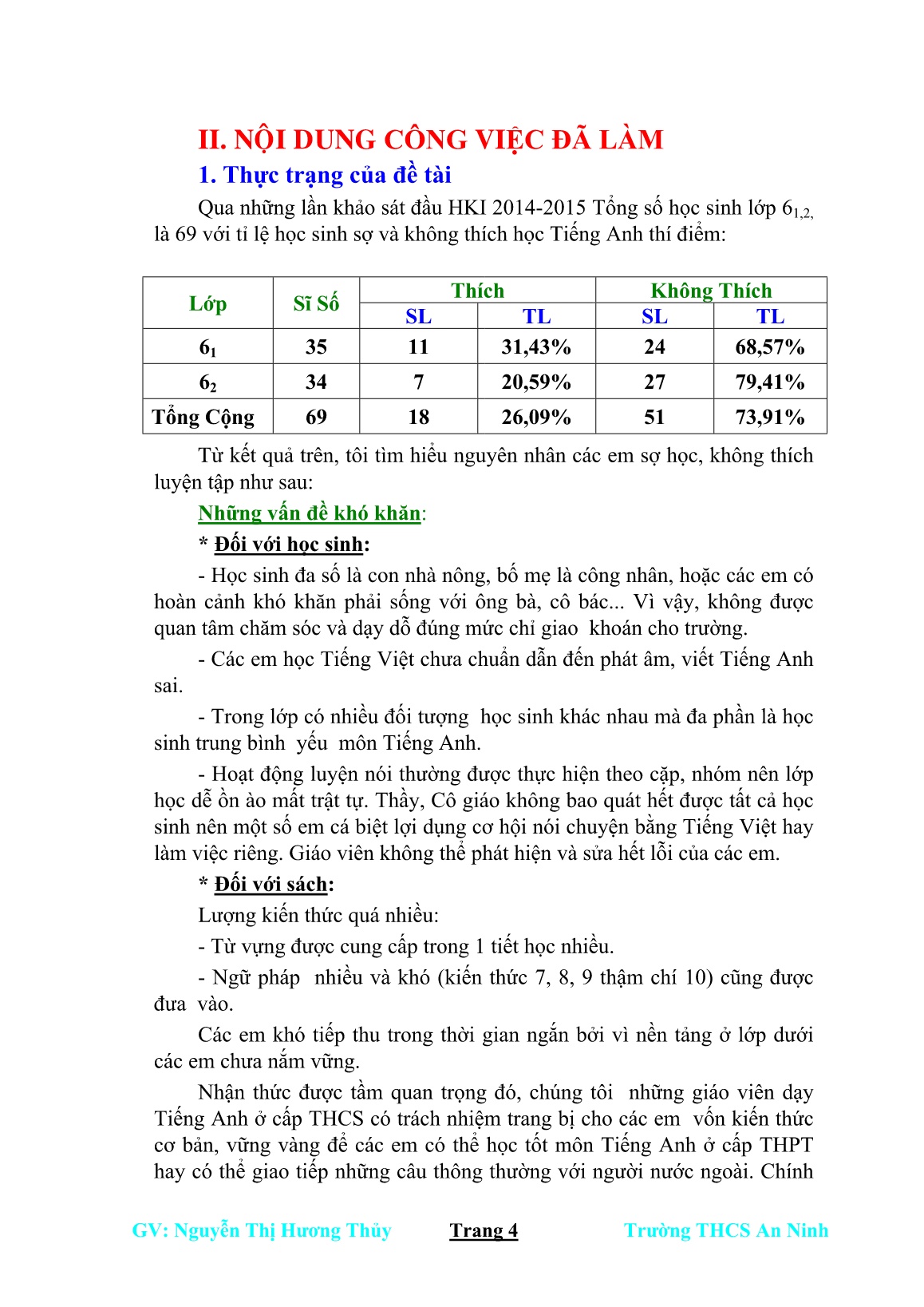 Sáng kiến kinh nghiệm Vận dụng kiến thức liên môn giúp học sinh học tốt Tiếng Anh 6 chương trình thí điểm trang 4 Sáng kiến kinh nghiệm Vận dụng kiến thức liên môn giúp học sinh học tốt Tiếng Anh 6 chương trình thí điểm trang 4
