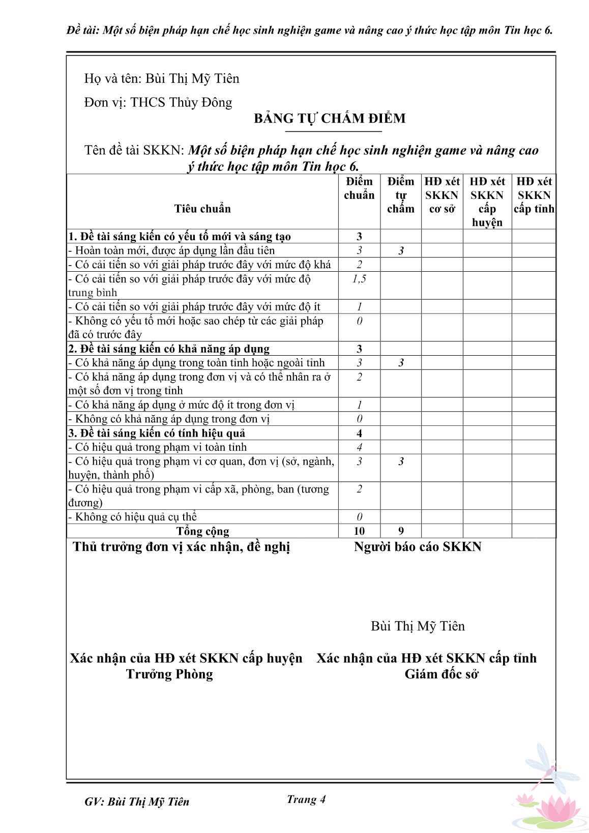 Sáng kiến kinh nghiệm Một số biện pháp hạn chế học sinh nghiện game và nâng cao ý thức học tập môn Tin học 6 trang 4 Sáng kiến kinh nghiệm Một số biện pháp hạn chế học sinh nghiện game và nâng cao ý thức học tập môn Tin học 6 trang 4
