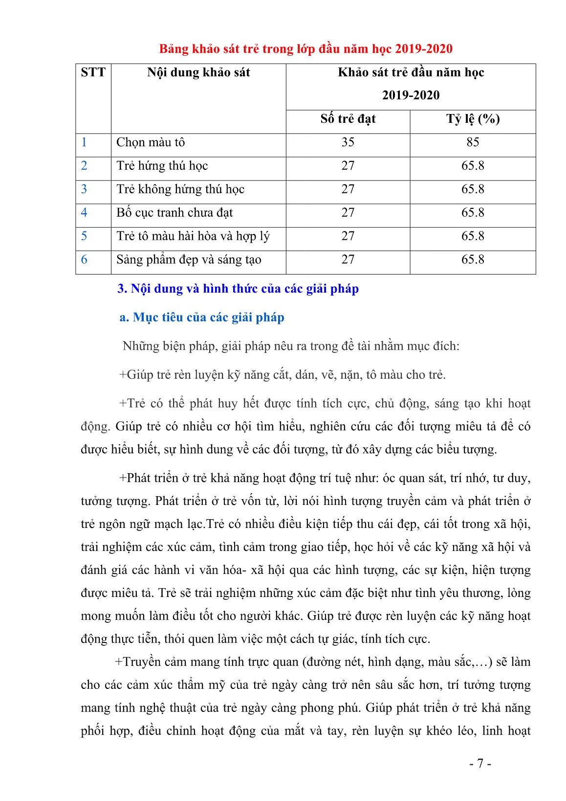 Sáng kiến kinh nghiệm Một số biện pháp giúp trẻ tham gia vào hoạt động tạo hình trang 7