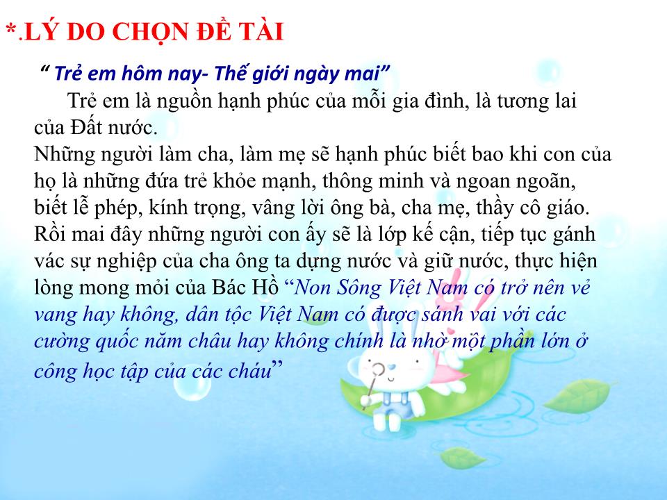 Sáng kiến kinh nghiệm Một số biện pháp giáo dục kỹ năng sống cho trẻ lớp mẫu giáo 5 tuổi trang 2