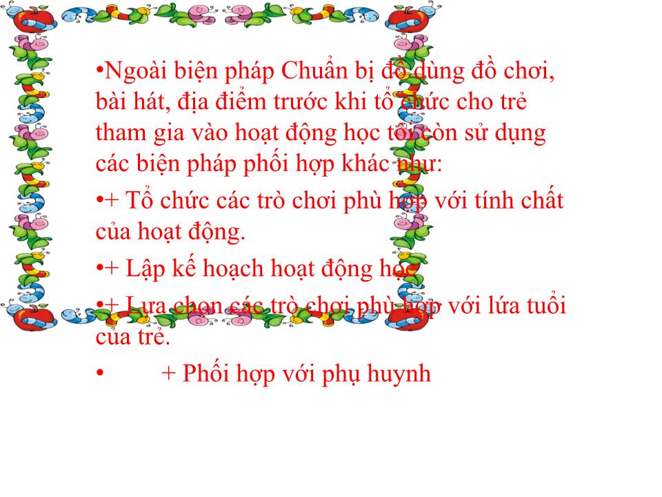 Thuyết trình Sáng kiến kinh nghiệm Một số biện pháp giúp trẻ học tốt môn làm quen với toán 5-6 tuổi trang 10