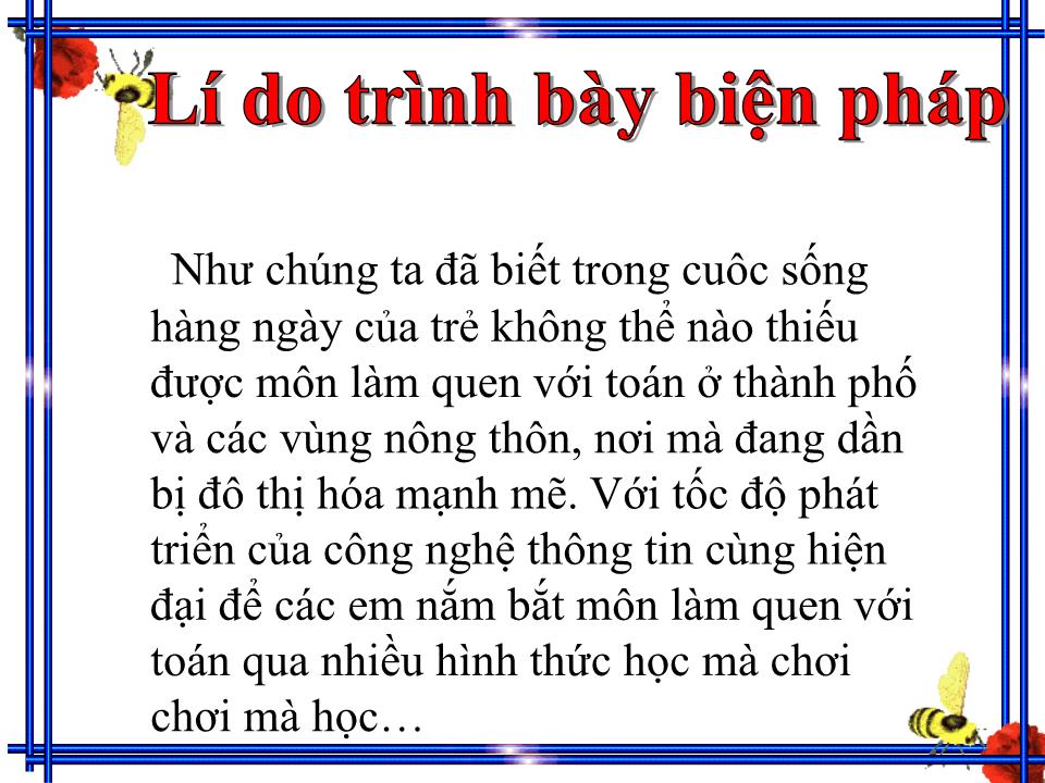 Thuyết trình Sáng kiến kinh nghiệm Một số biện pháp giúp trẻ học tốt môn làm quen với toán 5-6 tuổi trang 4