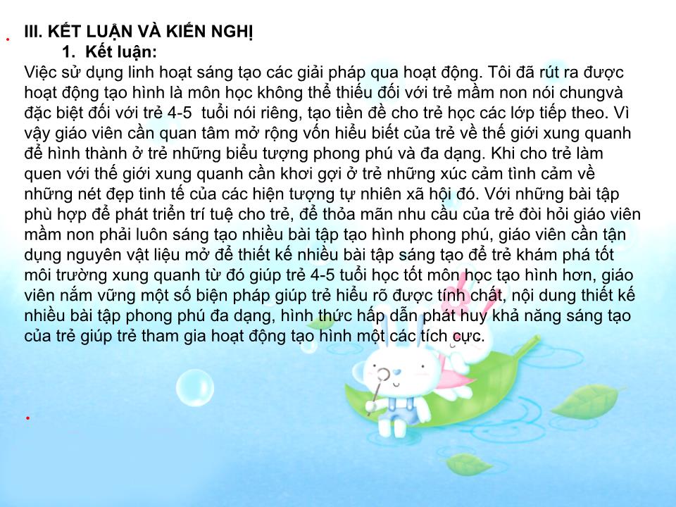 Sáng kiến kinh nghiệm Một số biện pháp giúp trẻ học tốt môn tạo hình 4-5 tuổi trang 8