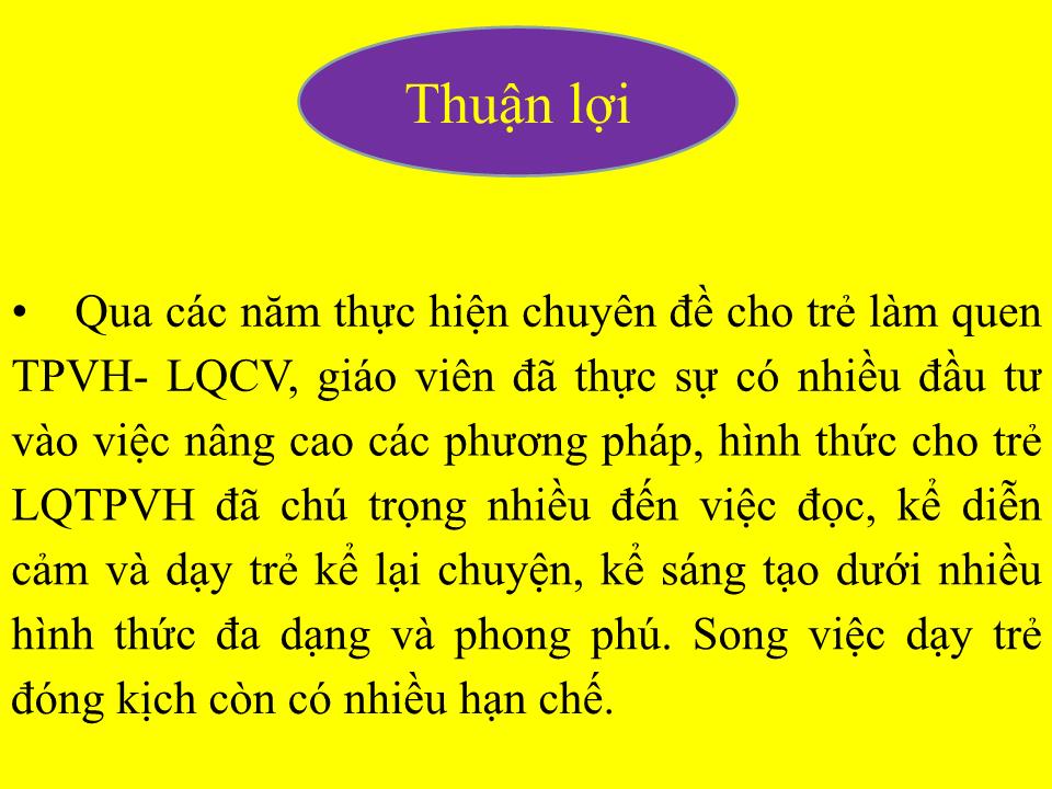 Sáng kiến kinh nghiệm Một số biện pháp giúp trẻ học tốt môn Làm quen văn học 4-5 Tuổi trang 4