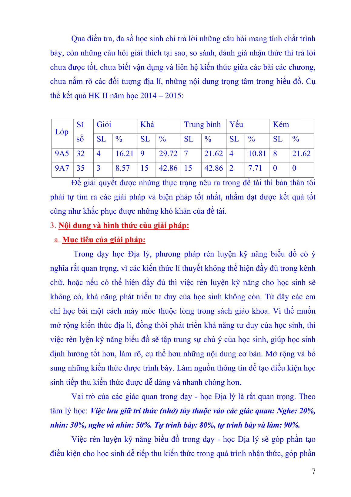 Sáng kiến kinh nghiệm Rèn luyện kỹ năng biểu đồ Địa lý Lớp 9 trang 7