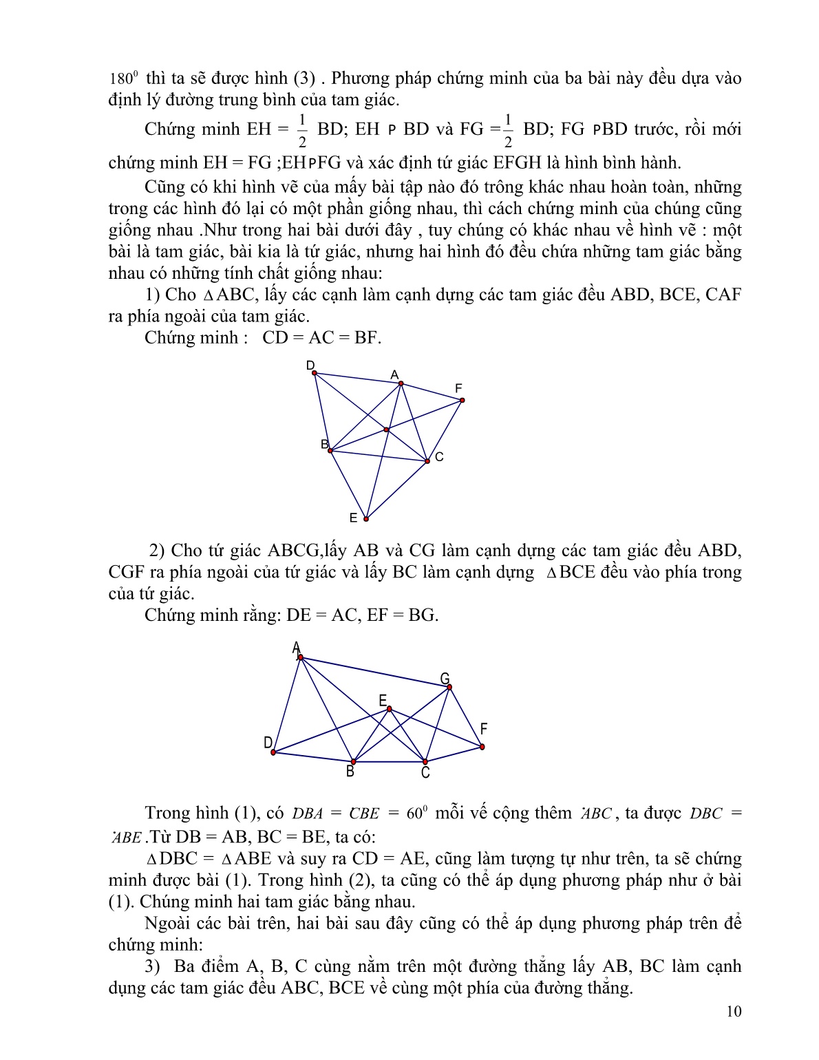 Sáng kiến kinh nghiệm Vận dụng linh hoạt các định lý và phương pháp chứng minh hình học trang 10