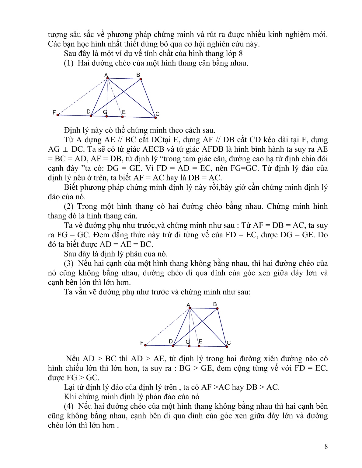 Sáng kiến kinh nghiệm Vận dụng linh hoạt các định lý và phương pháp chứng minh hình học trang 8