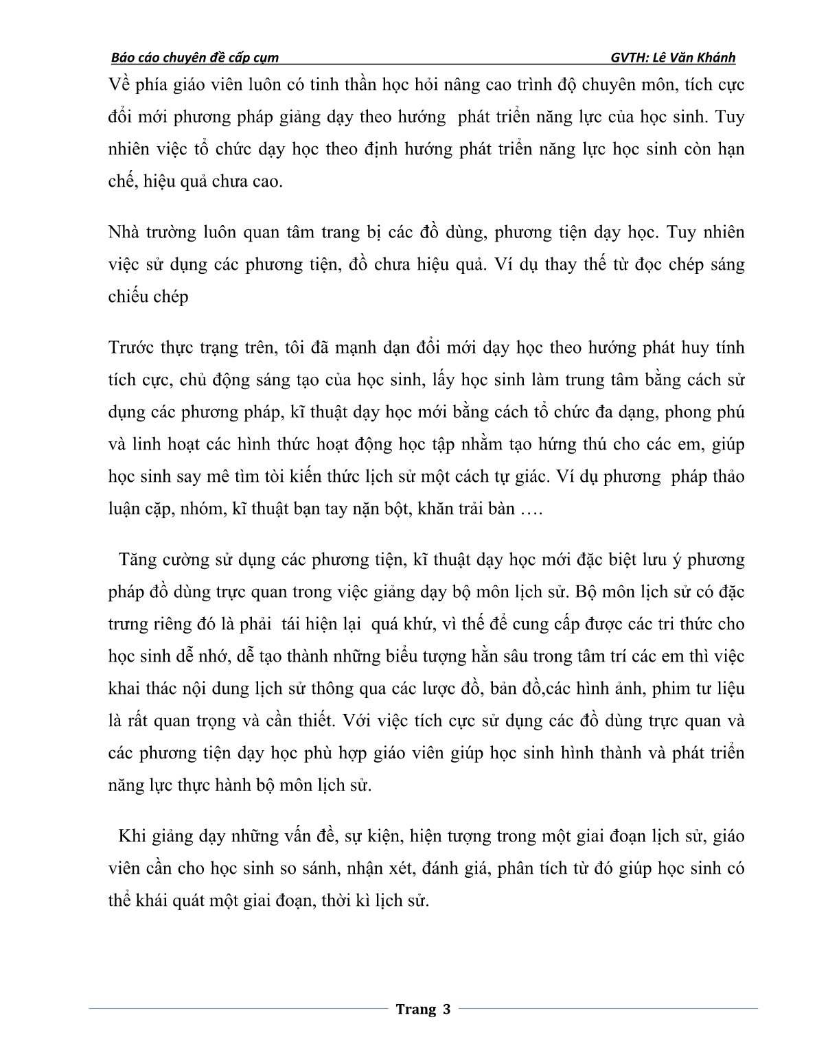 SKKN Sử dụng phương pháp dạy học tích cực để tìm hiểu những cuộc phát kiến địa lí cuối thế kỉ XV đầu thế kỉ XVI trang 3