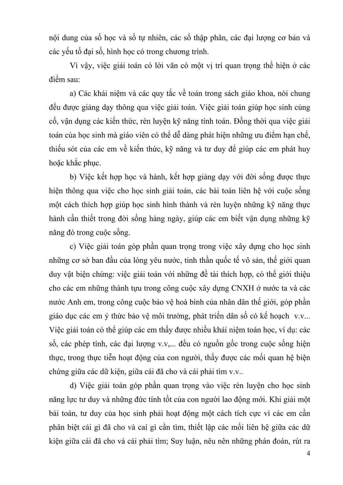 Sáng kiến kinh nghiệm Một số biện pháp nâng cao chất lượng giải toán có lời văn cho học sinh Lớp 5 trang 4