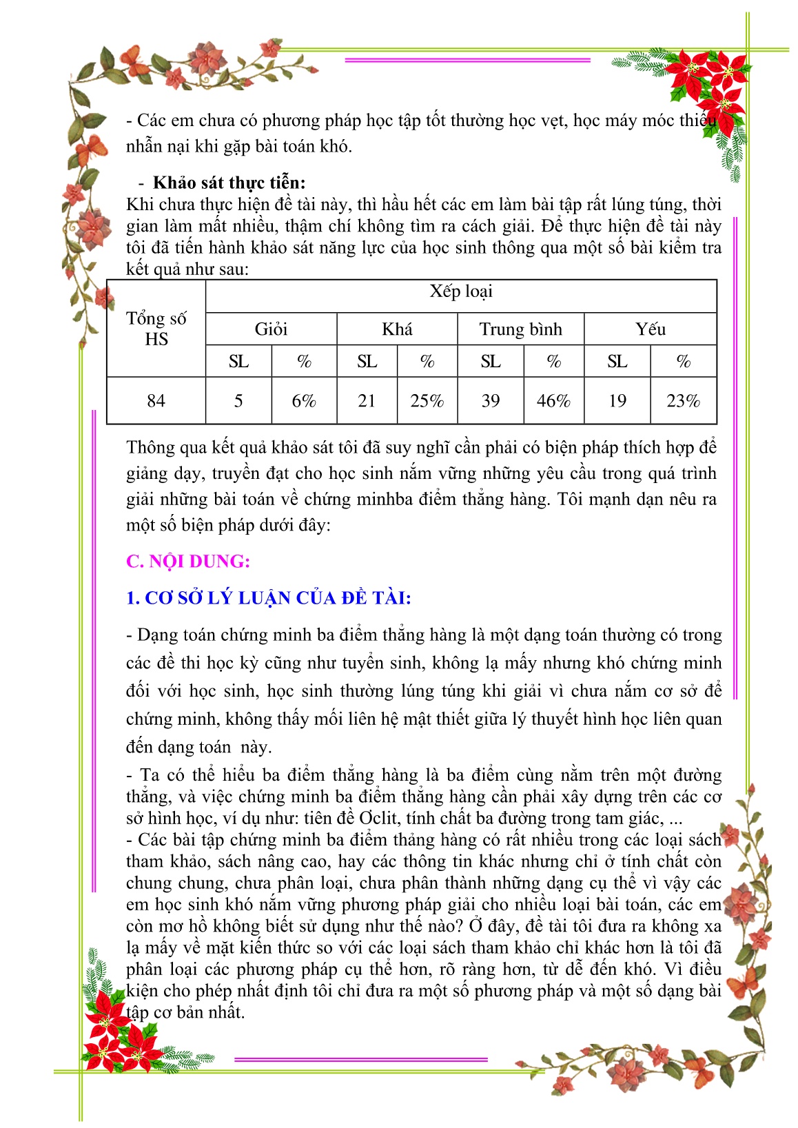 Sáng kiến kinh nghiệm Phương pháp chứng minh ba điểm thẳng hàng trang 3