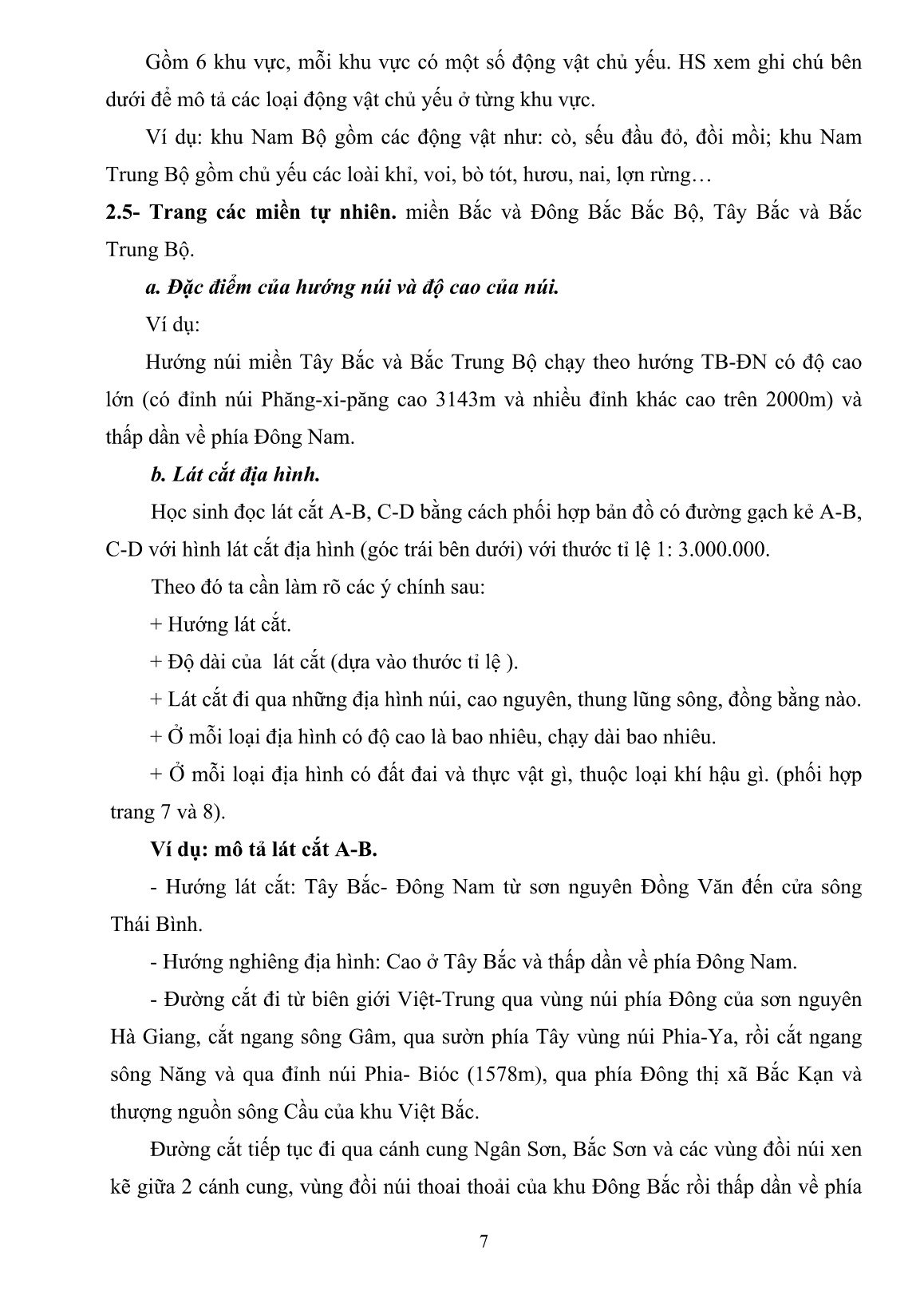 Sáng kiến kinh nghiệm Hướng dẫn học sinh giỏi khai thác Atlat khi học địa lí tự nhiên Việt Nam trang 7