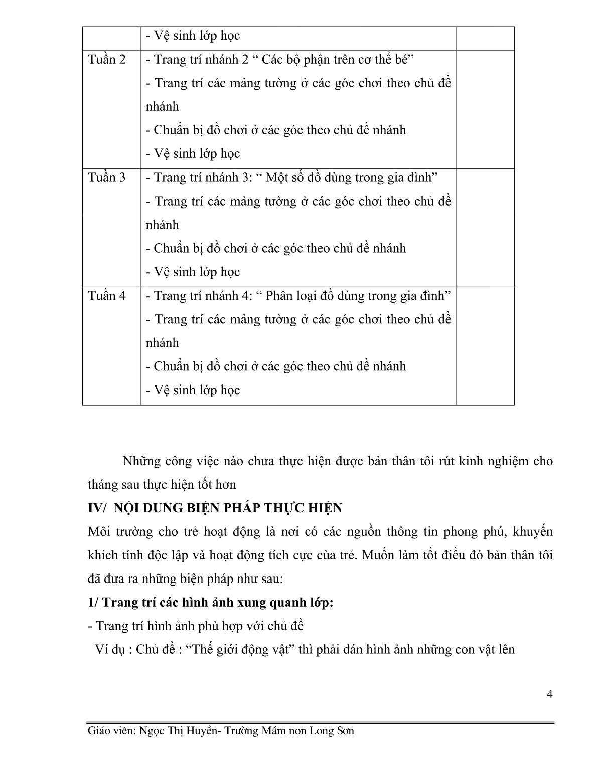 Sáng kiến kinh nghiệm Tạo môi trường học tập trong lớp cho trẻ 5 tuổi hoạt động một cách tích cực trang 4