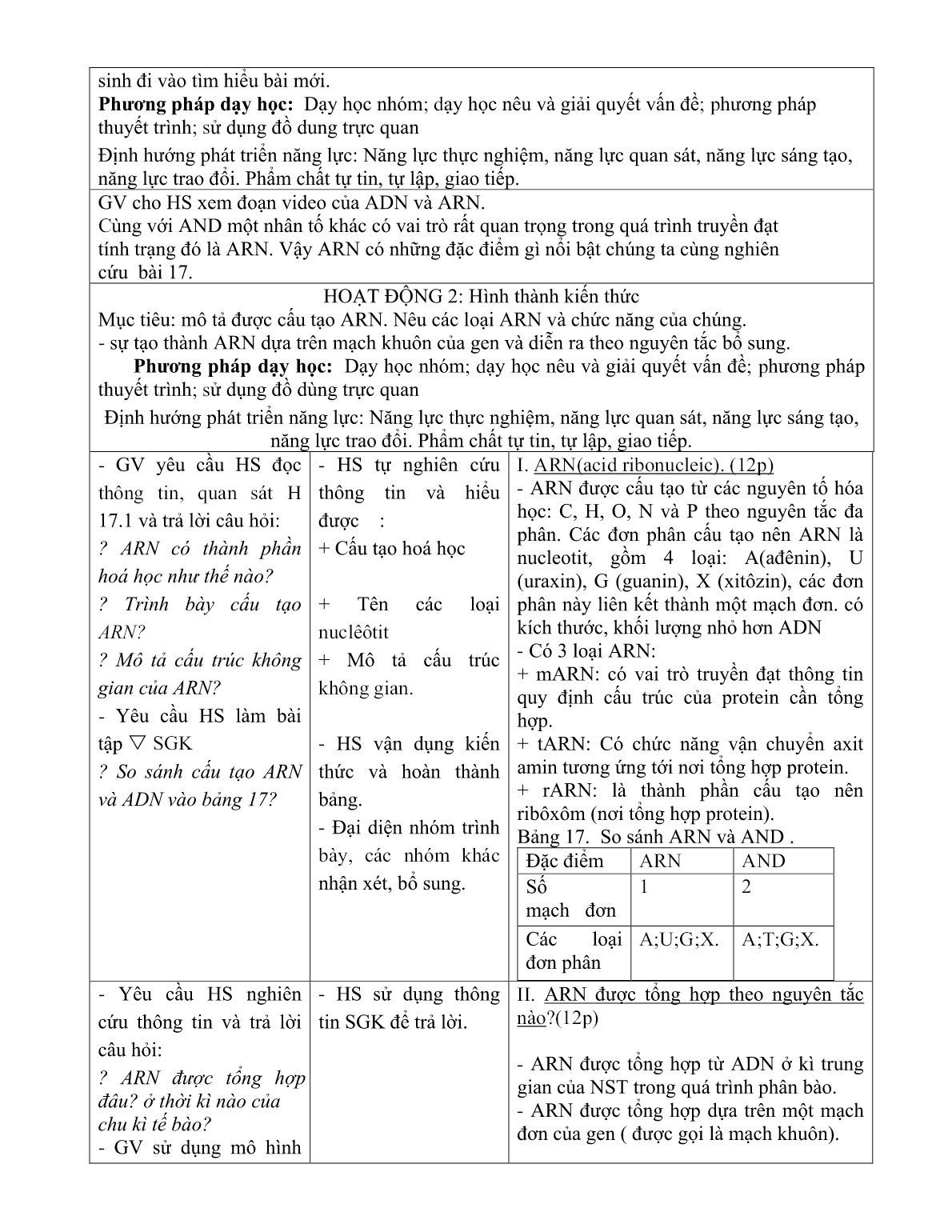 Sáng kiến kinh nghiệm Ứng dụng công nghệ thông tin vào giảng dạy môn Sinh học 9 trang 8