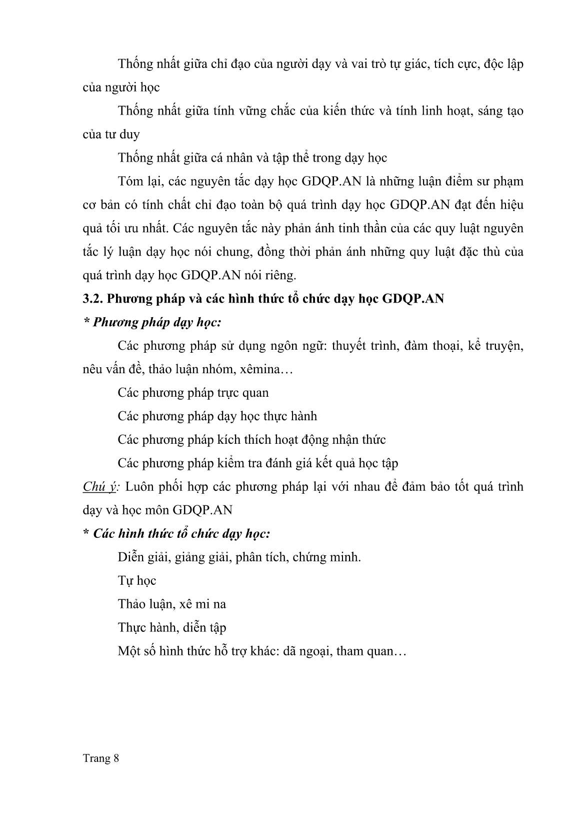 SKKN Sử dụng phương pháp trực quan nâng cao nhận thức học sinh về “Bảo vệ chủ quyền biển đảo và biên giới quốc gia Việt Nam” môn GDQPAN Lớp 11 trang 10