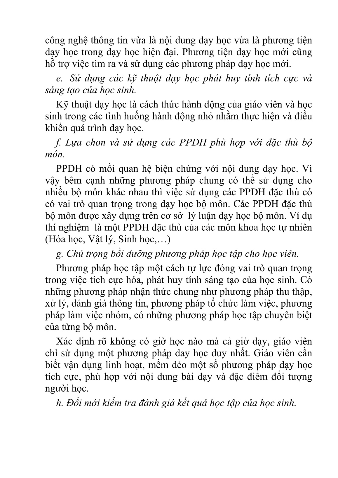 Sáng kiến kinh nghiệm Nâng cao hiệu quả quản lý hoạt động dạy học của giám đốc ở Trung tâm GDTX trang 10 Sáng kiến kinh nghiệm Nâng cao hiệu quả quản lý hoạt động dạy học của giám đốc ở Trung tâm GDTX trang 10
