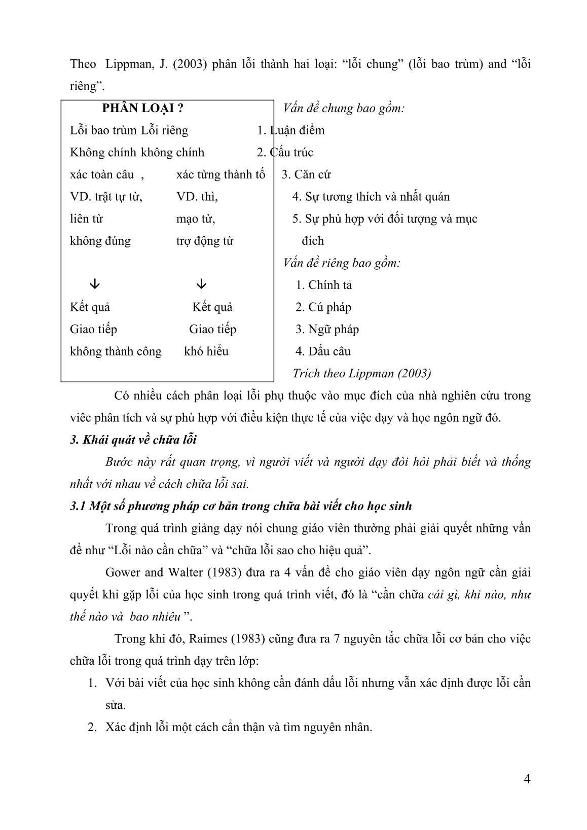 Mô tả Sáng kiến Một số phương pháp chữa lỗi hiệu quả trong các bài viết Tiếng Anh của học sinh khối 10 trang 4