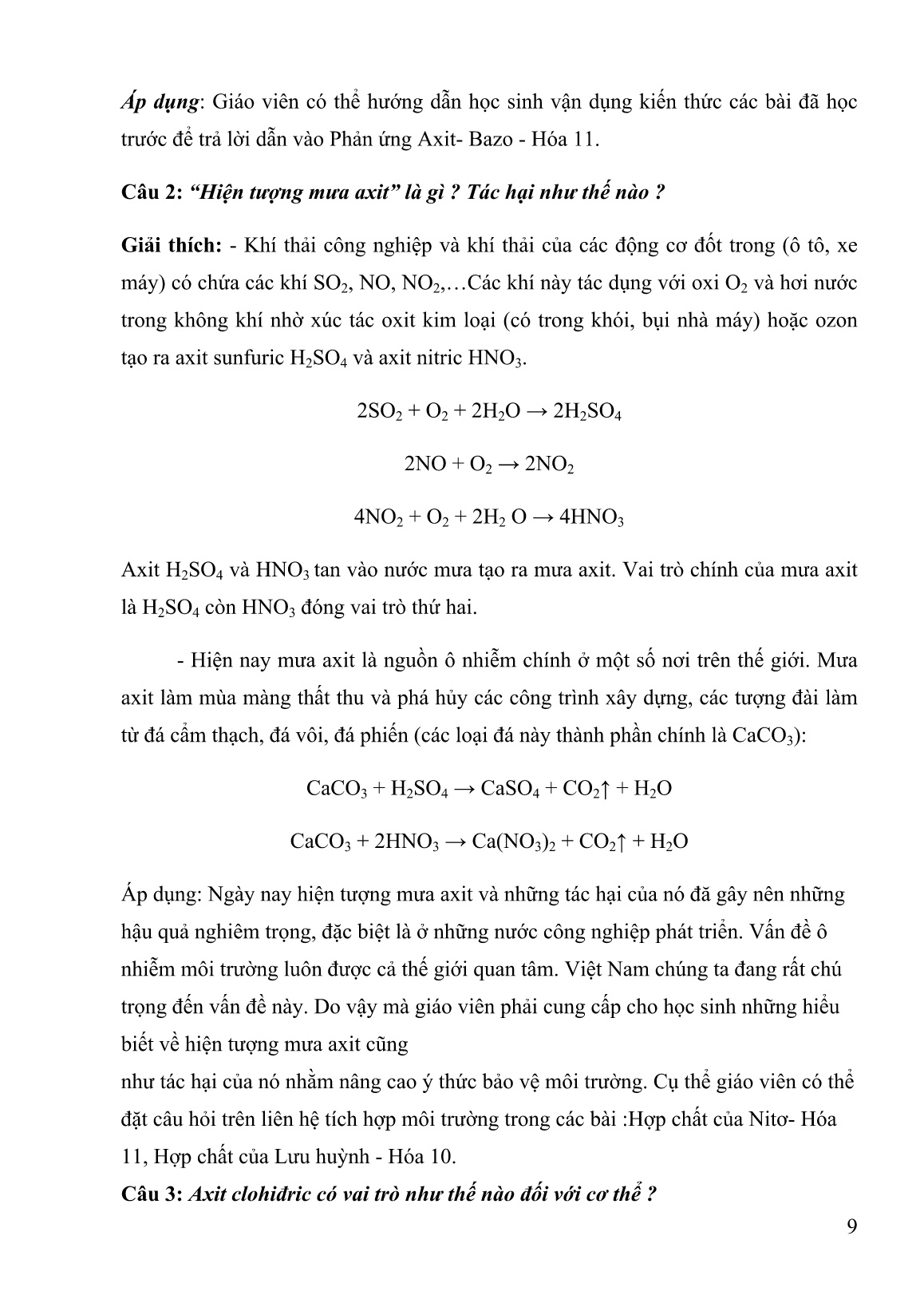 Sáng kiến kinh nghiệm Hóa học thực tiễn và thái độ học tập tích cực của học sinh trang 9 Sáng kiến kinh nghiệm Hóa học thực tiễn và thái độ học tập tích cực của học sinh trang 9