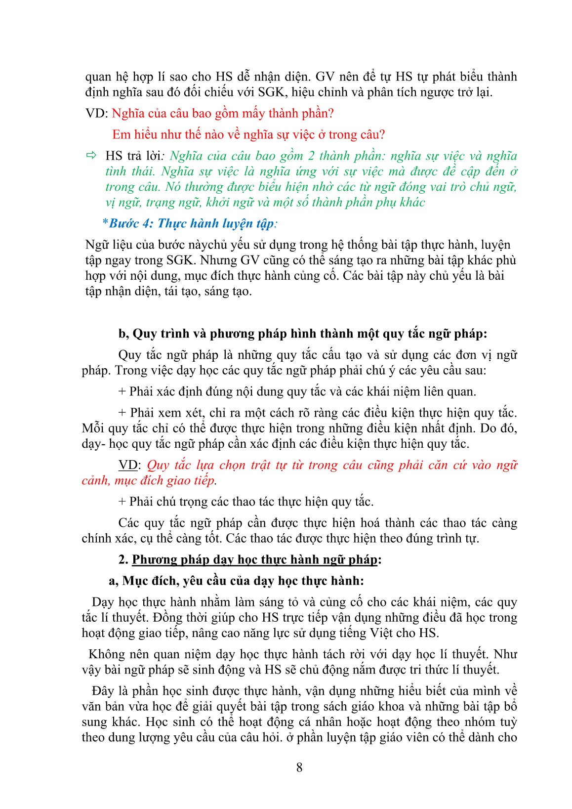 SKKN Dạy học ngữ pháp theo hướng mới nhằm tăng hứng thú học tập phân môn Tiếng Việt cho học sinh trung học phổ thông trang 8 SKKN Dạy học ngữ pháp theo hướng mới nhằm tăng hứng thú học tập phân môn Tiếng Việt cho học sinh trung học phổ thông trang 8