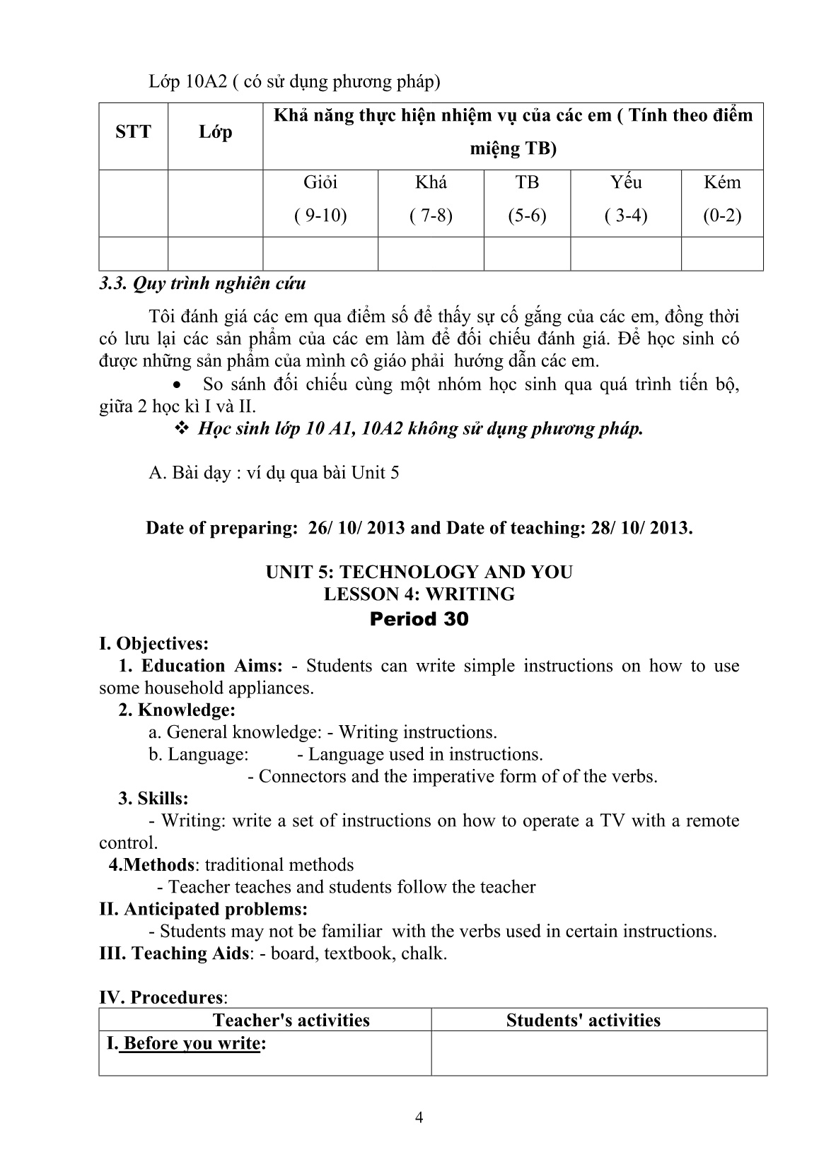 SKKN Ứng dụng phương pháp dạy học theo nhiệm vụ vào kỹ năng viết trong trường THPT số 2 Bảo Thắng trang 4 SKKN Ứng dụng phương pháp dạy học theo nhiệm vụ vào kỹ năng viết trong trường THPT số 2 Bảo Thắng trang 4
