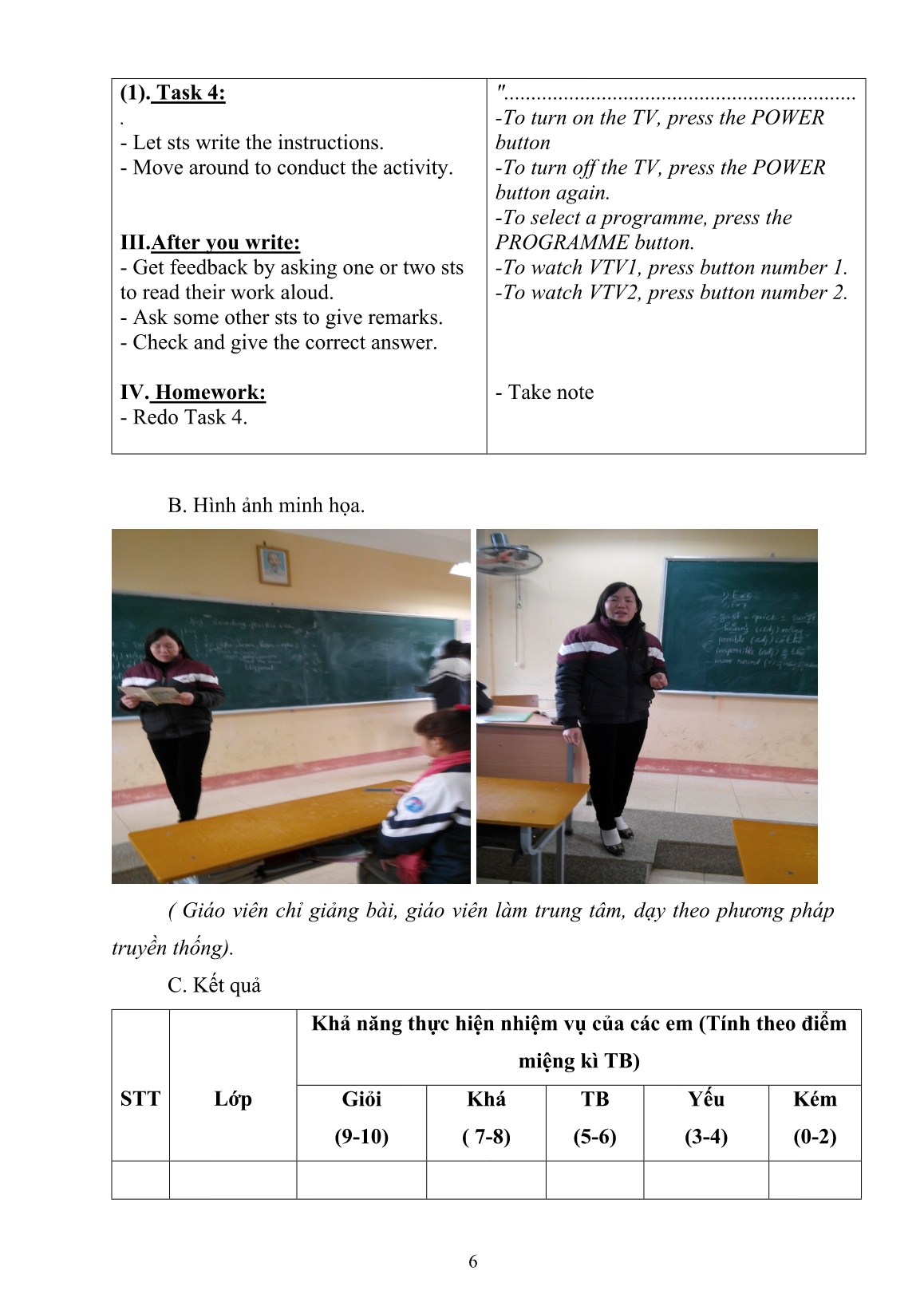 SKKN Ứng dụng phương pháp dạy học theo nhiệm vụ vào kỹ năng viết trong trường THPT số 2 Bảo Thắng trang 6 SKKN Ứng dụng phương pháp dạy học theo nhiệm vụ vào kỹ năng viết trong trường THPT số 2 Bảo Thắng trang 6
