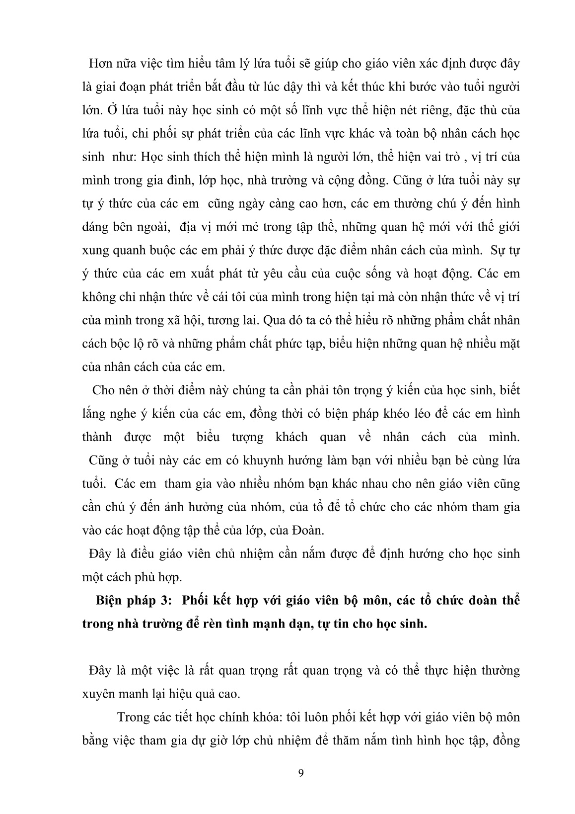 SKKN Rèn tính mạnh dạn, tự tin cho học sinh Lớp 11B1 trường THPT số 2 Văn Bàn qua giảng dạy và công tác chủ nhiệm lớp trang 9 SKKN Rèn tính mạnh dạn, tự tin cho học sinh Lớp 11B1 trường THPT số 2 Văn Bàn qua giảng dạy và công tác chủ nhiệm lớp trang 9