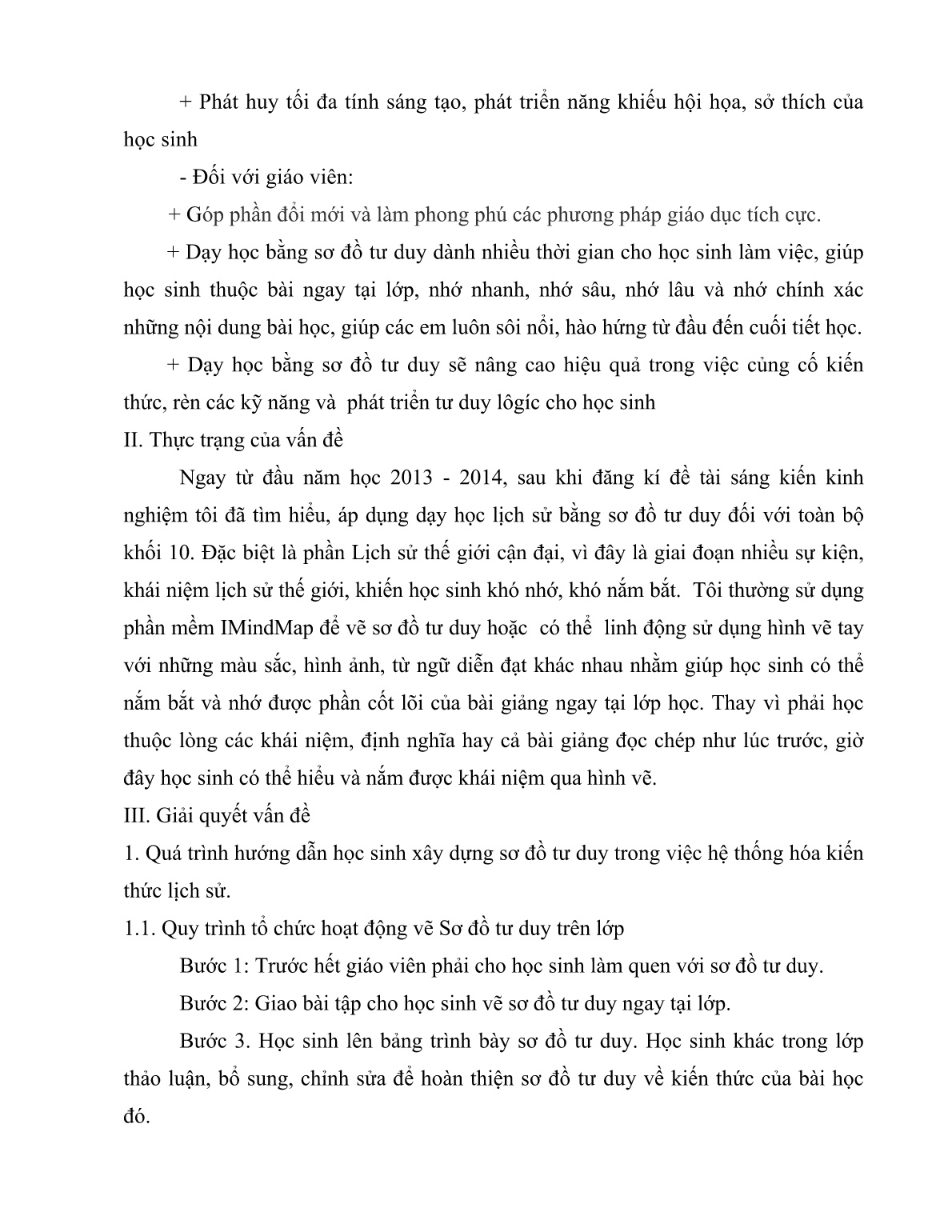 Tóm tắt Sáng kiến Vận dụng phương pháp sử dụng sơ đồ tư duy trong dạy học Lịch sử 10 phần Lịch sử thế giới cận đại ở trường THPT số 2 Văn Bàn trang 4 Tóm tắt Sáng kiến Vận dụng phương pháp sử dụng sơ đồ tư duy trong dạy học Lịch sử 10 phần Lịch sử thế giới cận đại ở trường THPT số 2 Văn Bàn trang 4