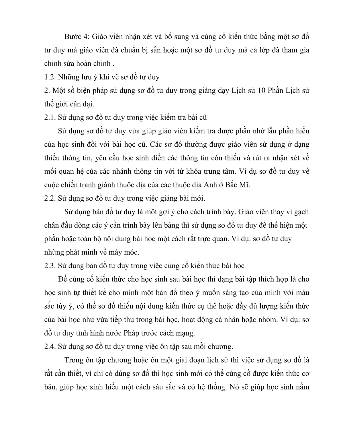 Tóm tắt Sáng kiến Vận dụng phương pháp sử dụng sơ đồ tư duy trong dạy học Lịch sử 10 phần Lịch sử thế giới cận đại ở trường THPT số 2 Văn Bàn trang 5 Tóm tắt Sáng kiến Vận dụng phương pháp sử dụng sơ đồ tư duy trong dạy học Lịch sử 10 phần Lịch sử thế giới cận đại ở trường THPT số 2 Văn Bàn trang 5