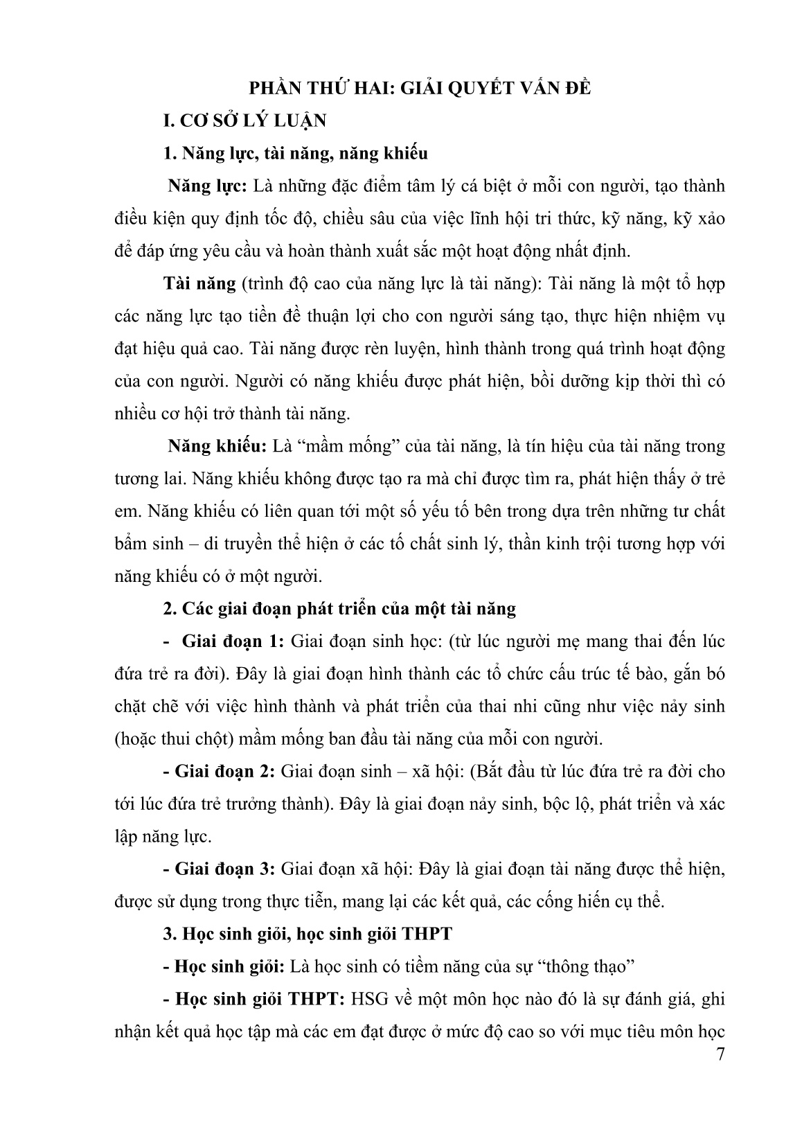 SKKN Quản lý và nâng cao chất lượng công tác bồi dưỡng học sinh giỏi, học sinh năng khiếu ở trường THPT Số 2 Văn Bàn trang 8 SKKN Quản lý và nâng cao chất lượng công tác bồi dưỡng học sinh giỏi, học sinh năng khiếu ở trường THPT Số 2 Văn Bàn trang 8