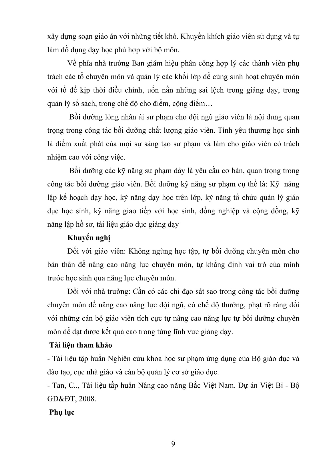 SKKN Giải pháp nâng cao năng lực tự bồi dưỡng của giáo viên nhằm nâng cao chất lượng dạy học của trường THPT số 2 huyện Bảo Yên tỉnh Lào Cai trang 9 SKKN Giải pháp nâng cao năng lực tự bồi dưỡng của giáo viên nhằm nâng cao chất lượng dạy học của trường THPT số 2 huyện Bảo Yên tỉnh Lào Cai trang 9