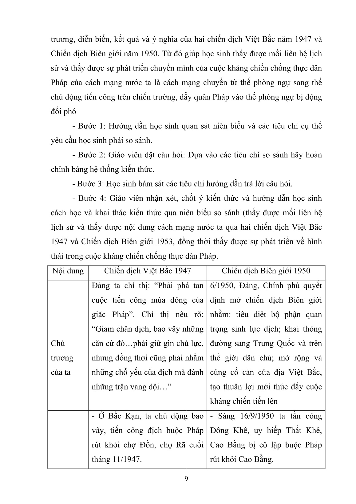 SKKN Một vài kinh nghiệm về sử dụng đồ dùng trực quan quy ước trong giảng dạy phần Lịch sử Việt Nam giai đoạn (1945-1954) trang 9 SKKN Một vài kinh nghiệm về sử dụng đồ dùng trực quan quy ước trong giảng dạy phần Lịch sử Việt Nam giai đoạn (1945-1954) trang 9