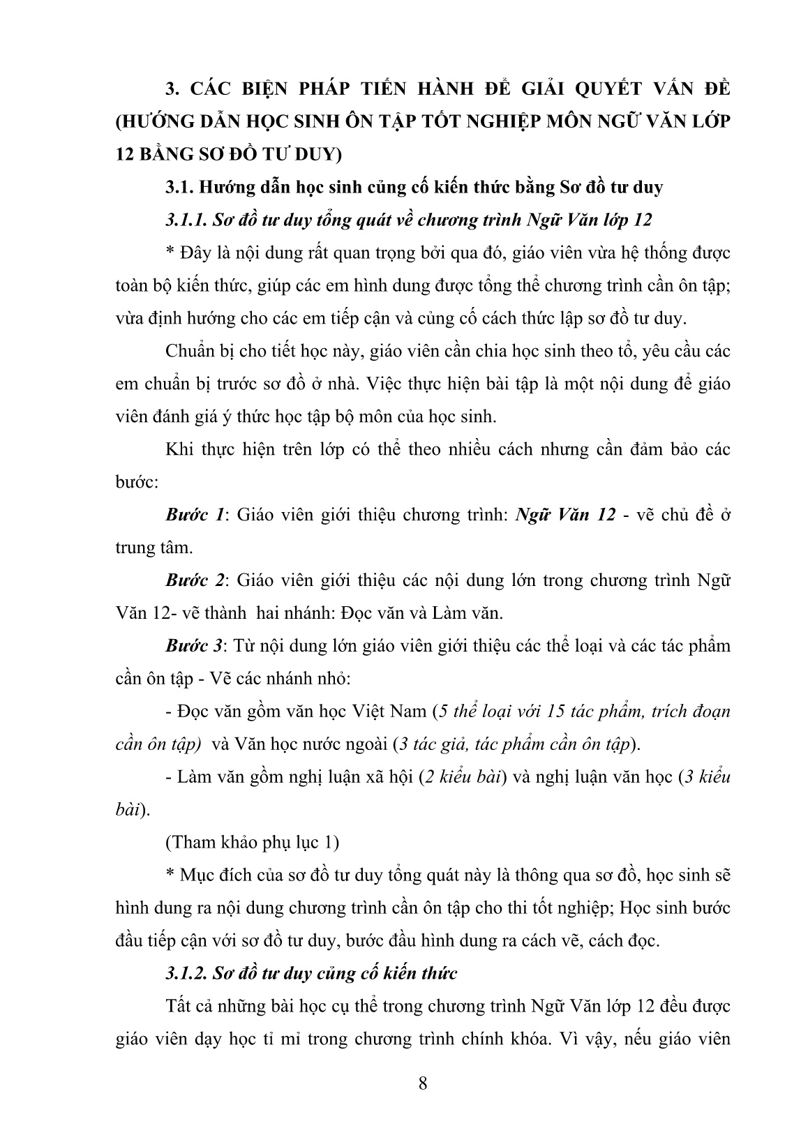 SKKN Cách lập sơ đồ tư duy nhằm làm tăng hiệu quả ôn tập tốt nghiệp môn Ngữ văn cho học sinh Khối 12 trường THPT số 2 Bảo Yên trang 9 SKKN Cách lập sơ đồ tư duy nhằm làm tăng hiệu quả ôn tập tốt nghiệp môn Ngữ văn cho học sinh Khối 12 trường THPT số 2 Bảo Yên trang 9