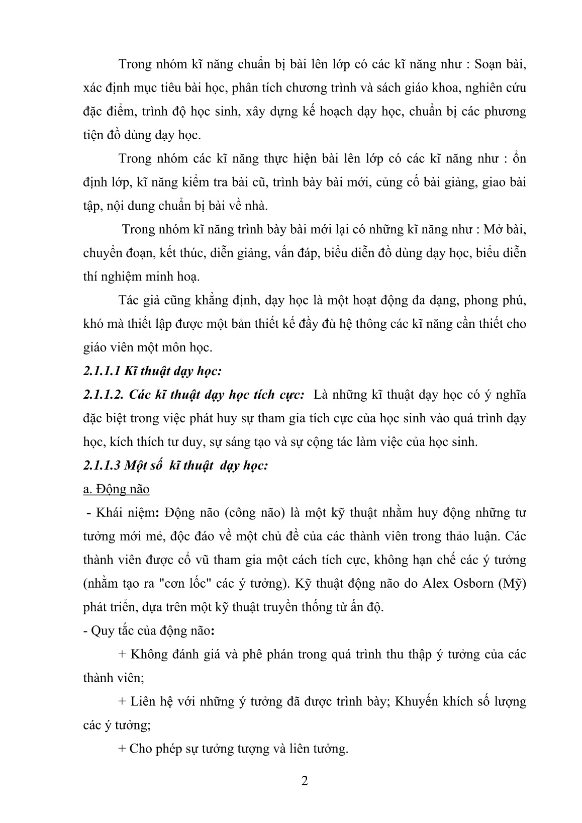 Sáng kiến kinh nghiệm Sử dụng một số phương pháp và kĩ thuật dạy học tích cực ở trường THPT số III Bảo Yên trang 2 Sáng kiến kinh nghiệm Sử dụng một số phương pháp và kĩ thuật dạy học tích cực ở trường THPT số III Bảo Yên trang 2