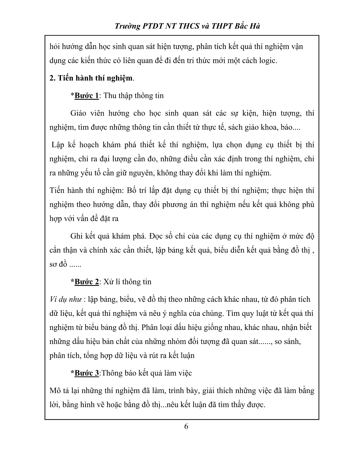 Sáng kiến kinh nghiệm Sử dụng thí nghiệm trong giảng dạy Vật lý 7 để có giờ dạy hiệu quả trang 6 Sáng kiến kinh nghiệm Sử dụng thí nghiệm trong giảng dạy Vật lý 7 để có giờ dạy hiệu quả trang 6