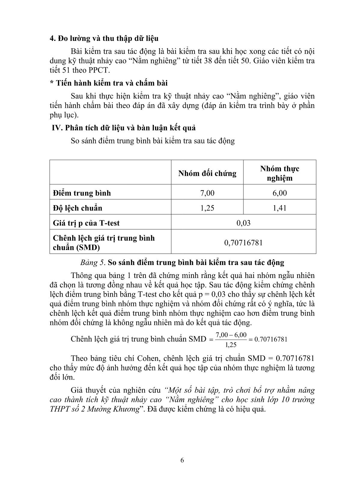 SKKN Một số bài tập, trò chơi bổ trợ nhằm nâng cao thành tich kỹ thuật nhảy cao “Nằm nghiêng” cho học sinh Lớp 10 trường THPT số 2 Mường Khương trang 6 SKKN Một số bài tập, trò chơi bổ trợ nhằm nâng cao thành tich kỹ thuật nhảy cao “Nằm nghiêng” cho học sinh Lớp 10 trường THPT số 2 Mường Khương trang 6