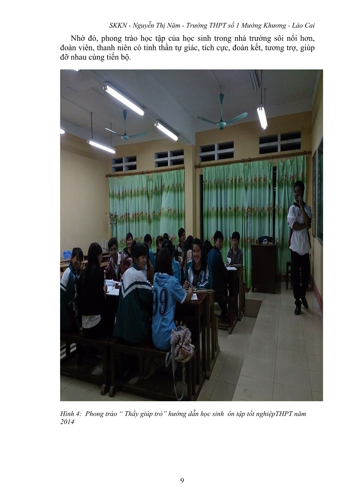 SKKN Một vài kinh nghiệm chỉ đạo phong trào cho Đoàn thanh niên trường THPT số 1 Mường Khương - Lào Cai trang 9 SKKN Một vài kinh nghiệm chỉ đạo phong trào cho Đoàn thanh niên trường THPT số 1 Mường Khương - Lào Cai trang 9