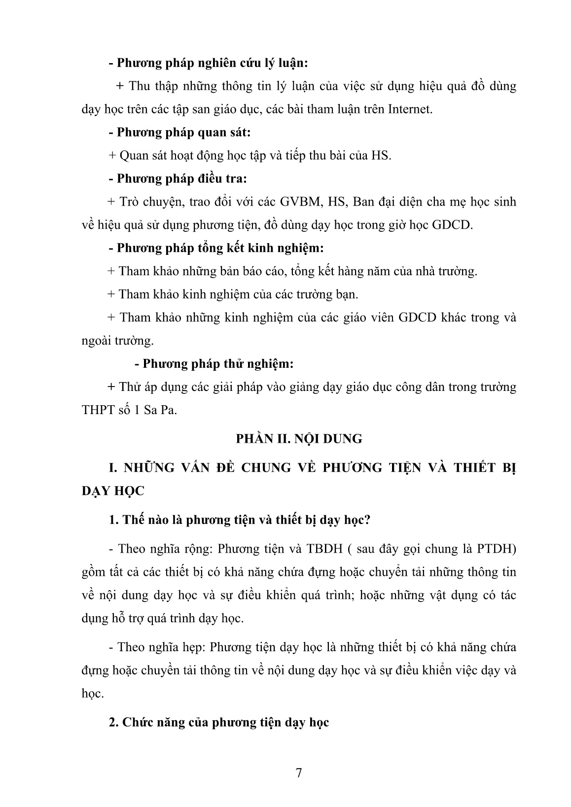 SKKN Sử dụng thiết bị, phương tiện dạy học trong giảng dạy Giáo dục công dân góp phần nâng cao ý thức bảo vệ môi trường sống cho học sinh trang 8 SKKN Sử dụng thiết bị, phương tiện dạy học trong giảng dạy Giáo dục công dân góp phần nâng cao ý thức bảo vệ môi trường sống cho học sinh trang 8