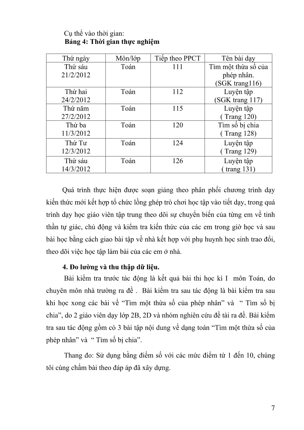 SKKN Sử dụng trò chơi học tập trong dạng bài Tìm thành phần chưa biết của phép tính cho học sinh Lớp 2 trang 7 SKKN Sử dụng trò chơi học tập trong dạng bài Tìm thành phần chưa biết của phép tính cho học sinh Lớp 2 trang 7