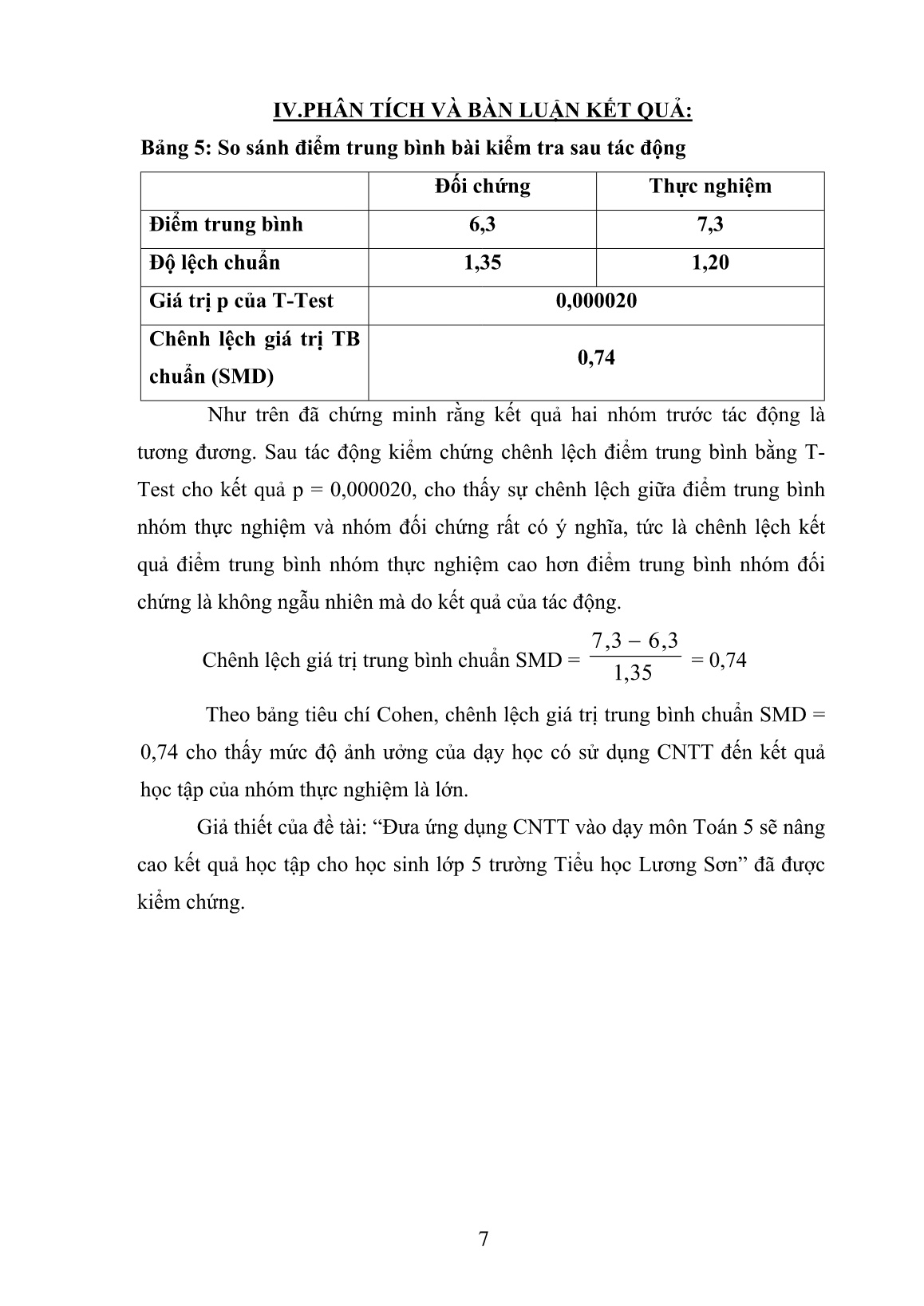 SKKN Nâng cao hiệu quả dạy và học phần hình học môn Toán Lớp 5 bằng việc sử dụng công nghệ thông tin trang 7 SKKN Nâng cao hiệu quả dạy và học phần hình học môn Toán Lớp 5 bằng việc sử dụng công nghệ thông tin trang 7