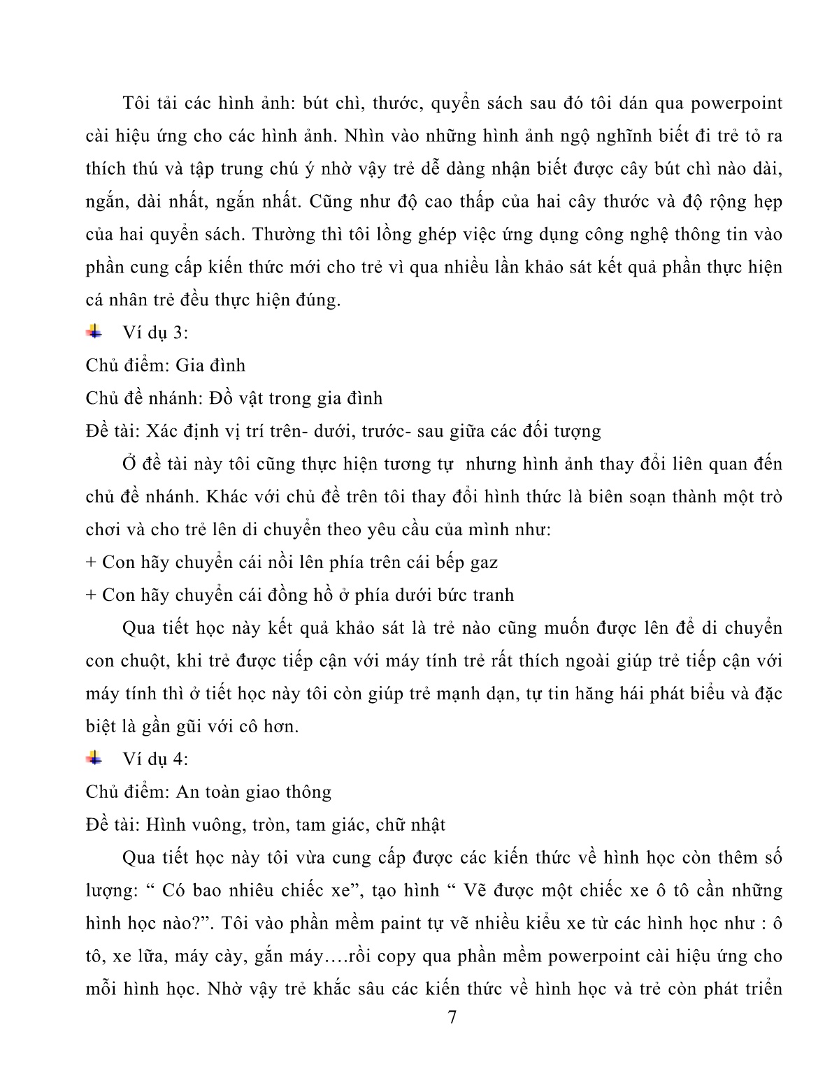 SKKN Kinh nghiệm ứng dụng công nghệ thông tin vào hoạt động làm quen với toán trang 7 SKKN Kinh nghiệm ứng dụng công nghệ thông tin vào hoạt động làm quen với toán trang 7