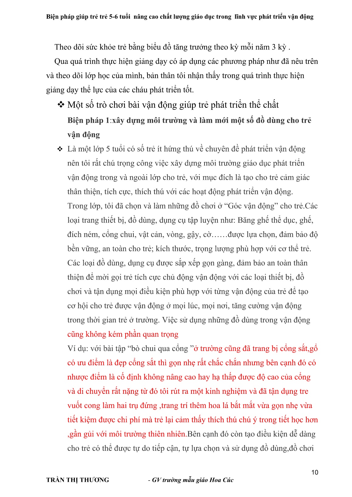 Sáng kiến kinh nghiệm Biện pháp giúp trẻ trẻ 5-6 tuổi nâng cao chất lượng giáo dục trong lĩnh vực phát triển vận động trang 10 Sáng kiến kinh nghiệm Biện pháp giúp trẻ trẻ 5-6 tuổi nâng cao chất lượng giáo dục trong lĩnh vực phát triển vận động trang 10