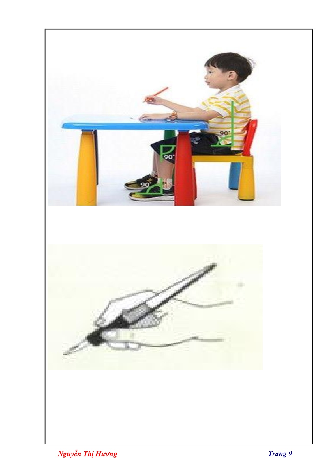 Sáng kiến kinh nghiệm Biện pháp rèn viết cho học sinh Lớp Một đạt hiệu quả ở Trường Tiểu học Minh Thạnh trang 9