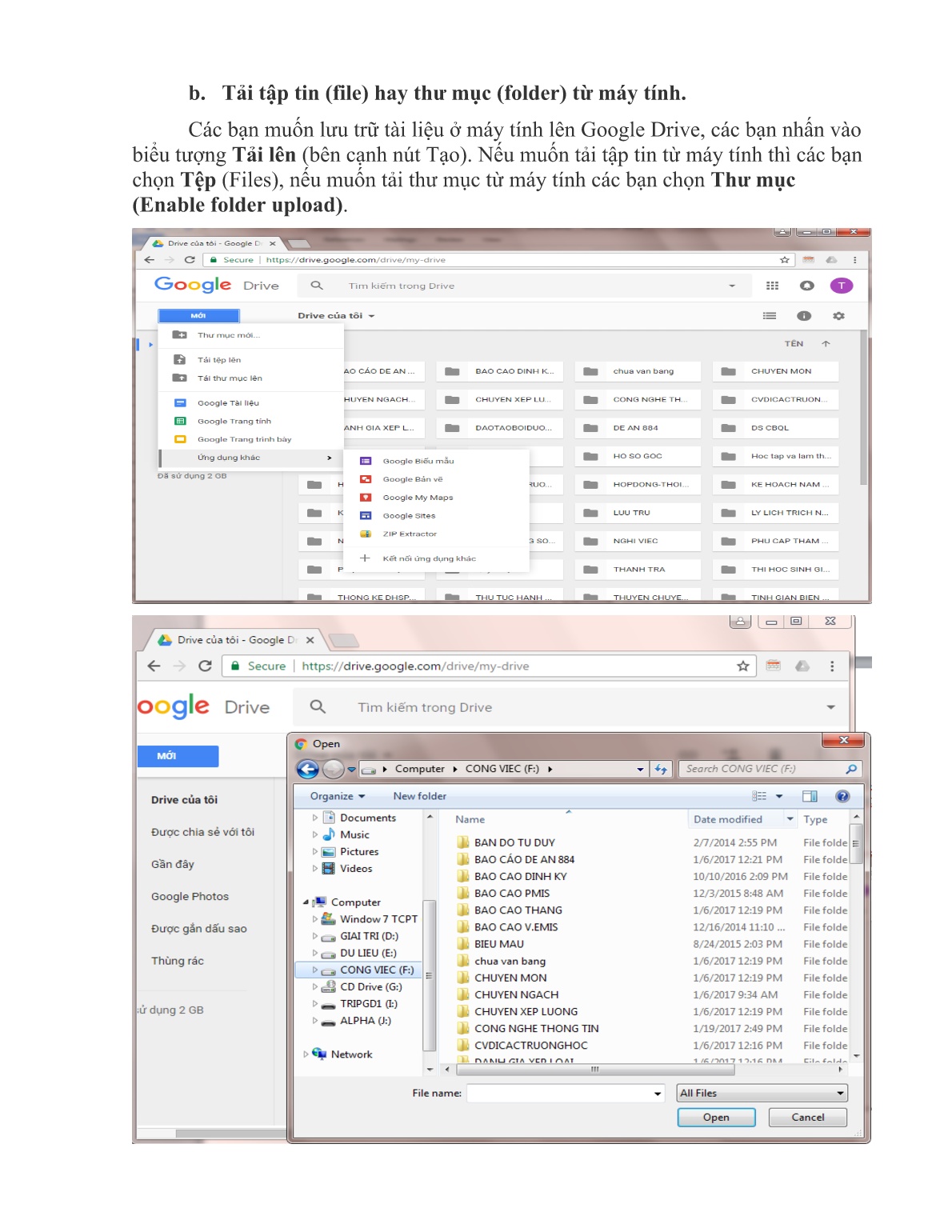 Đề tài Giải pháp lưu trữ dữ liệu - Cơ sở dữ liệu đám mây trên Google Drive trang 4 Đề tài Giải pháp lưu trữ dữ liệu - Cơ sở dữ liệu đám mây trên Google Drive trang 4