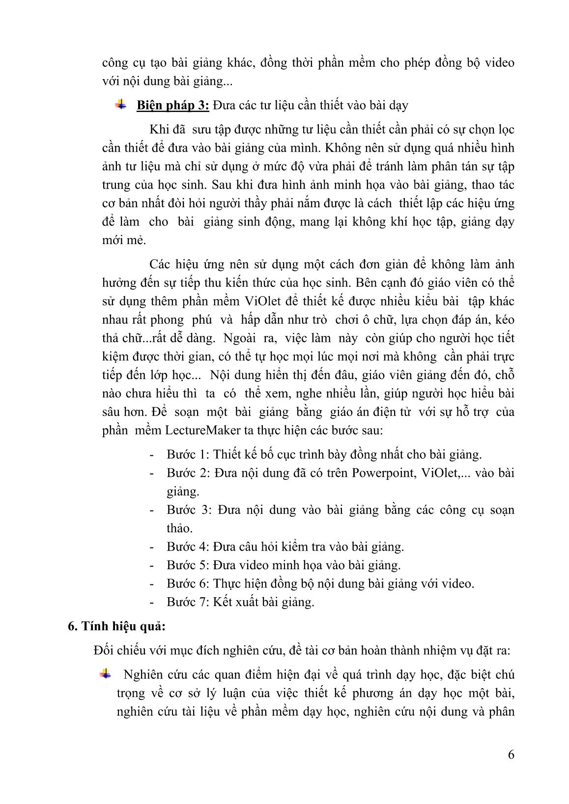 Mô tả Sáng kiến Ứng dụng phần mềm Lecture Maker 2.0 vào soạn giáo án điện tử chương “Cơ sở của nhiệt động lực học” Vật lí 10 cho học sinh trường THPT Trung An trang 6