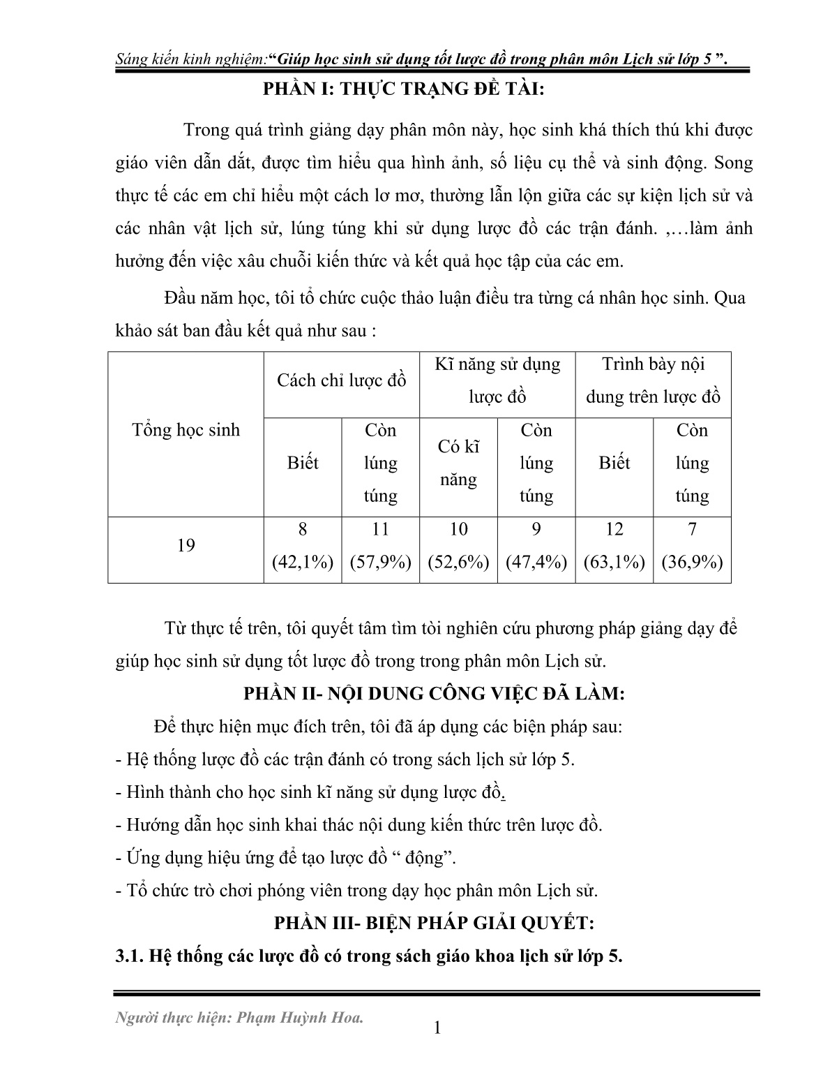 Sáng kiến kinh nghiệm Giúp học sinh sử dụng tốt lược đồ trong phân môn Lịch sử Lớp 5 trang 1 Sáng kiến kinh nghiệm Giúp học sinh sử dụng tốt lược đồ trong phân môn Lịch sử Lớp 5 trang 1