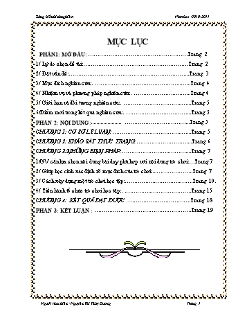 Sáng kiến kinh nghiệm Nâng cao hiệu quả dạy học của phương pháp trò chơi trong môn Khoa học Lớp 5