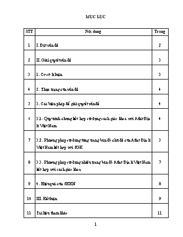 Sáng kiến kinh nghiệm Sử dụng Sách giáo khoa kết hợp với Át lát trong dạy học và ôn tập Địa lý 12